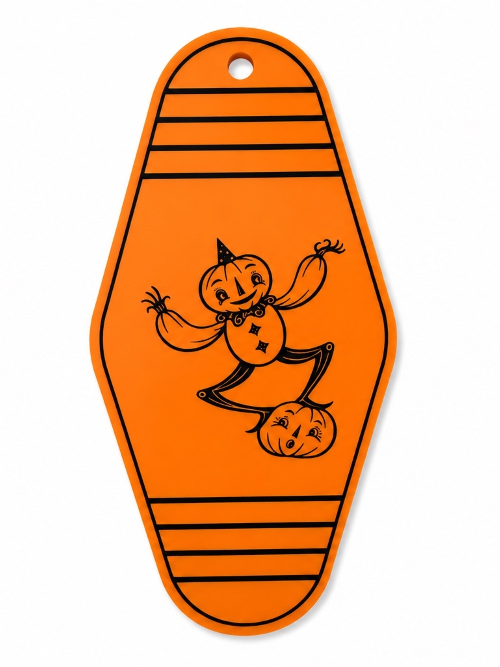 2/$25 Johanna Parker Inspired Dancing Pumpkin Motel Keychain Halloween